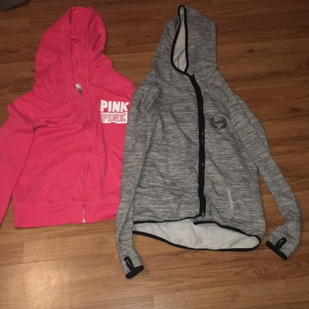 Pink jacket bundle. Size xs and small